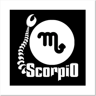 Scorpio Star Sign Posters and Art